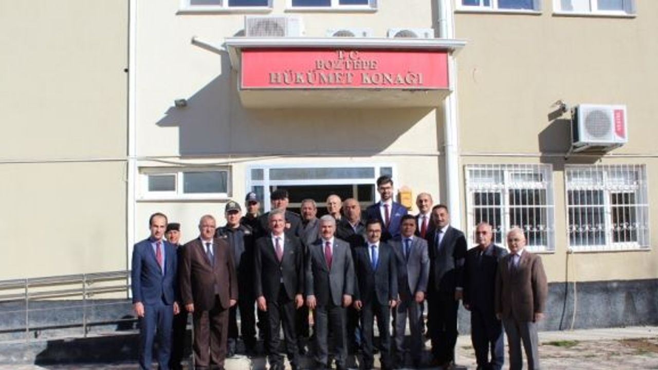 Vali Akın, Boztepe ilçesinde yatırımlar hakkında bilgi aldı