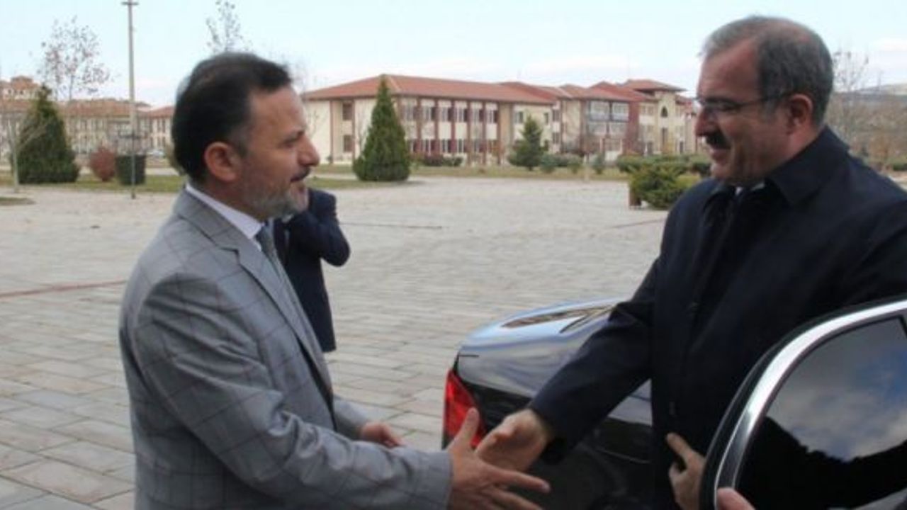 Vali Toraman’dan Rektör Remzi Gören’e teşekkür ziyareti