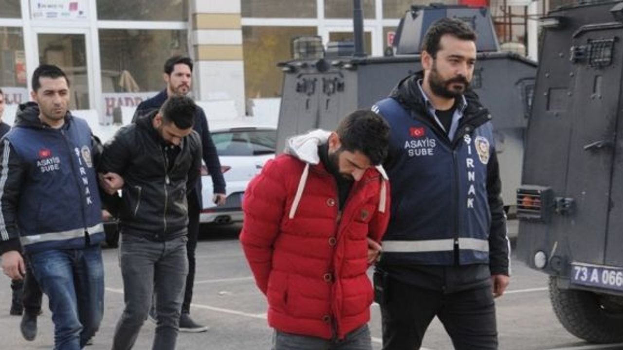 Cizre ve Silopi’de tır ve çekicilerden 260 bin TL’lik hırsızlık yapan 2 şahıs tutuklandı