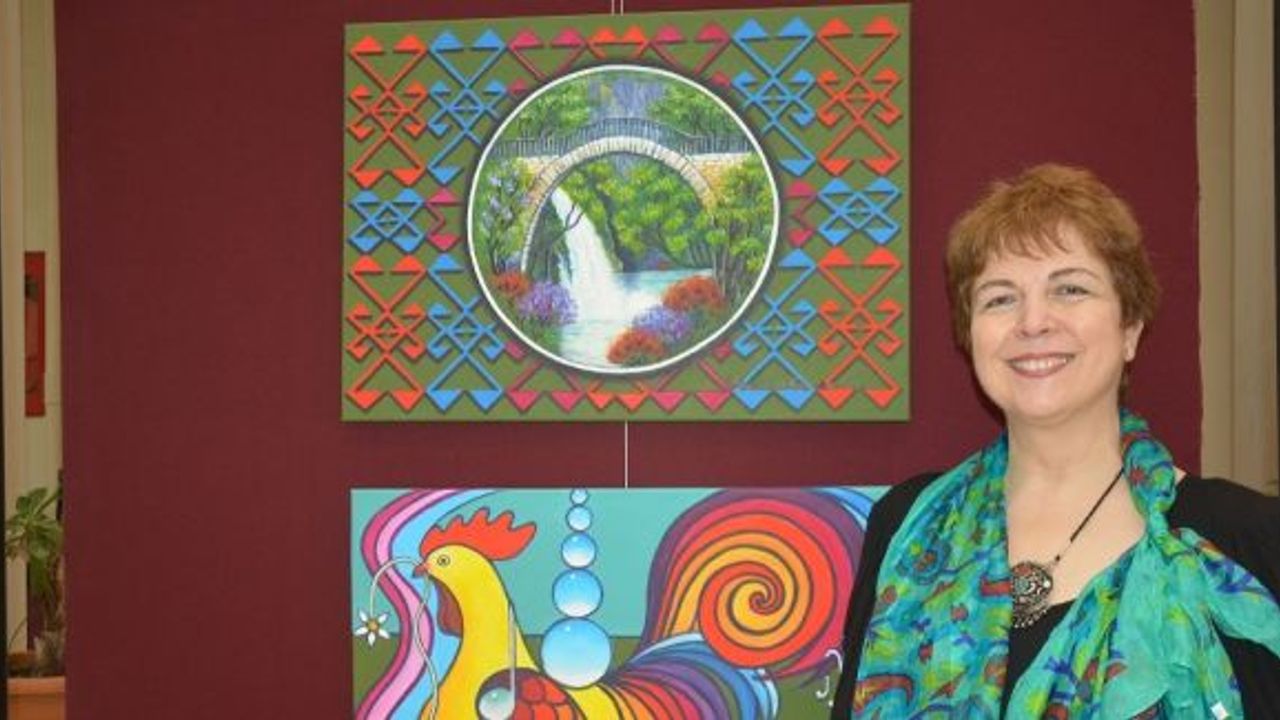 ‘Ege’nin Renkli Rüyası’ sergisi Uşak’ta açıldı