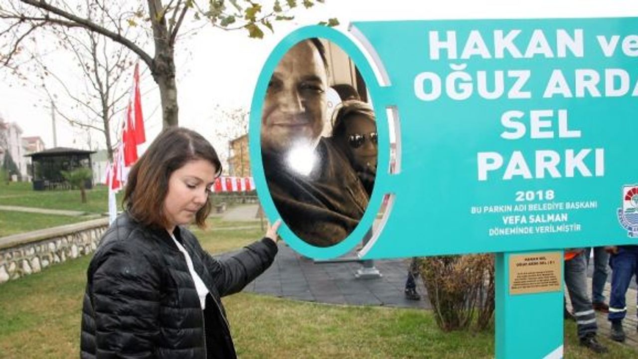 "Hakan ve Oğuz Arda Sel Parkı" açılışında gözyaşı sel oldu