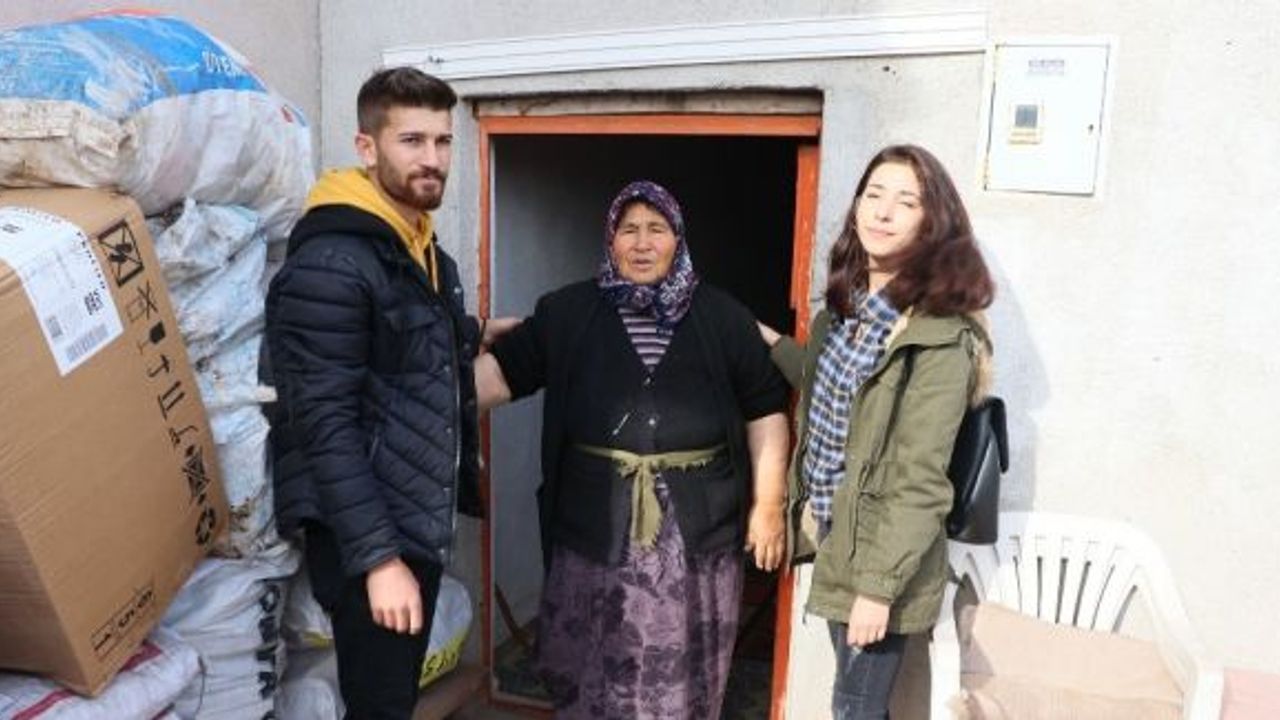 Hindileri çalınınca gözyaşlarına boğulan Fadik teyze hindilerine kavuştu