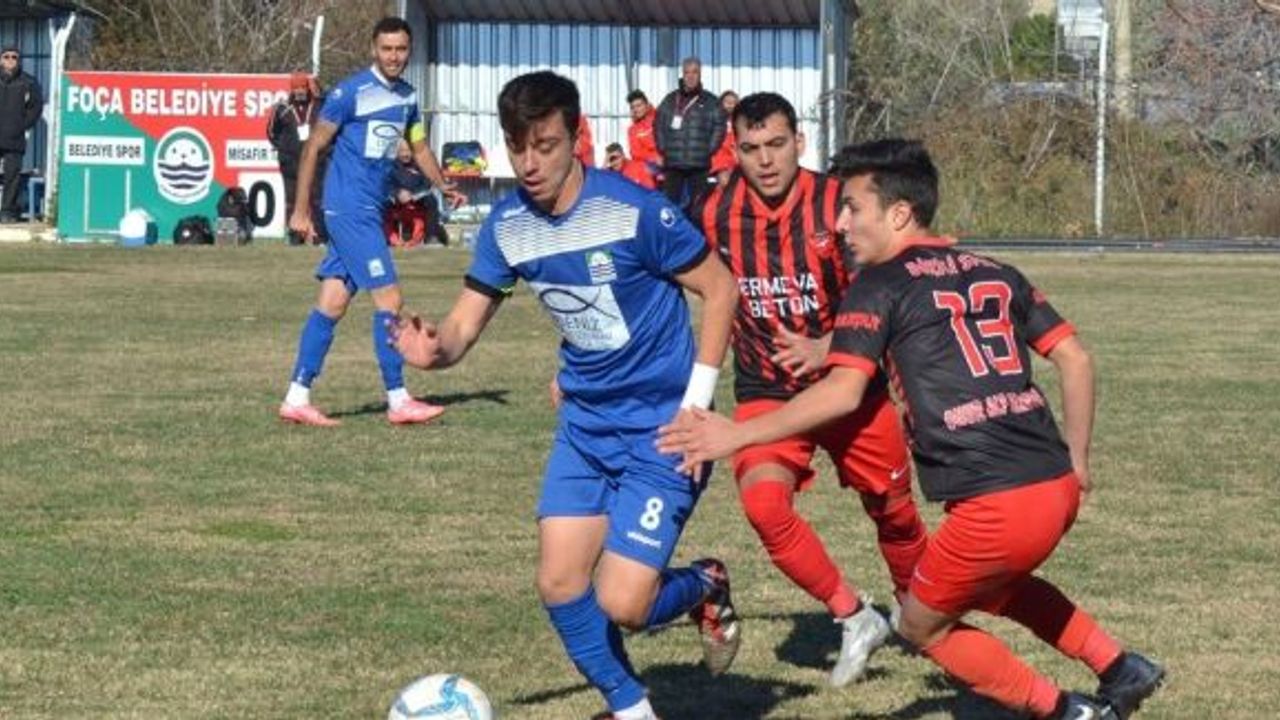 İzmir Süper Amatör Lig: Foça Belediyespor: 2 - Dikili Belediyespor: 4