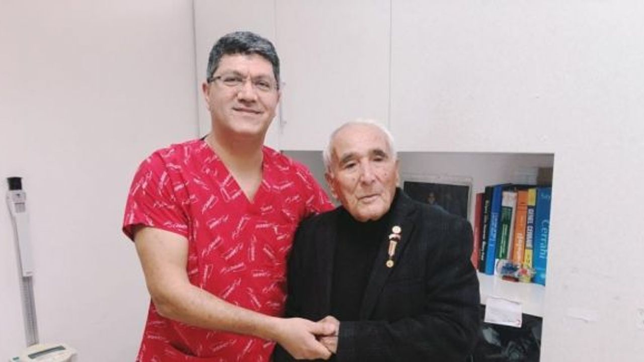 Kore gazisine 68 yıl sonra silah arkadaşının oğlundan şifa