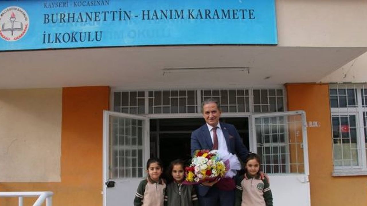 Milli Eğitim Müdürü Ekinci okul ziyaretlerini sürdürüyor