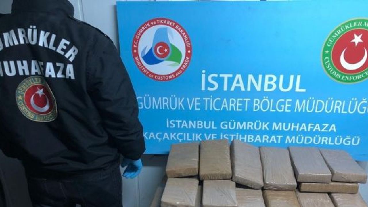 Muz yüklü dediler 16 milyon değerinde kokain çıktı