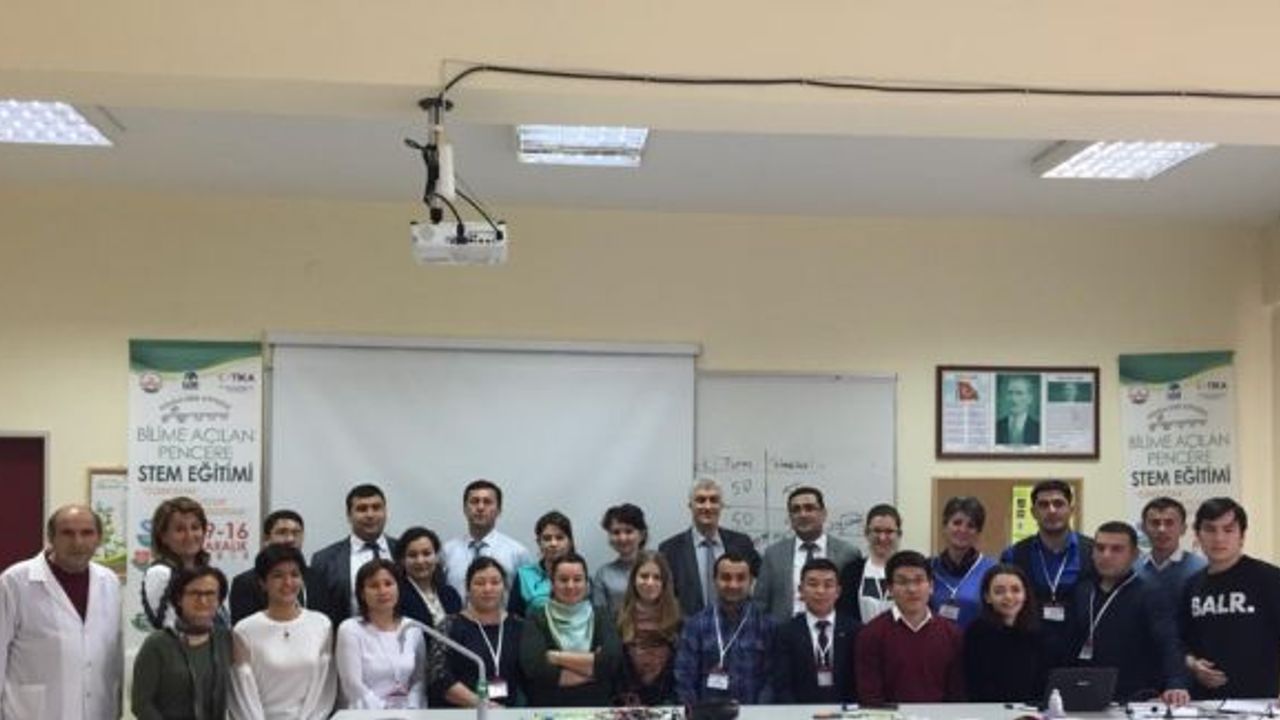 TİKA’dan Özbek, Azeri ve Kırgız öğretmenlere STEM eğitimi