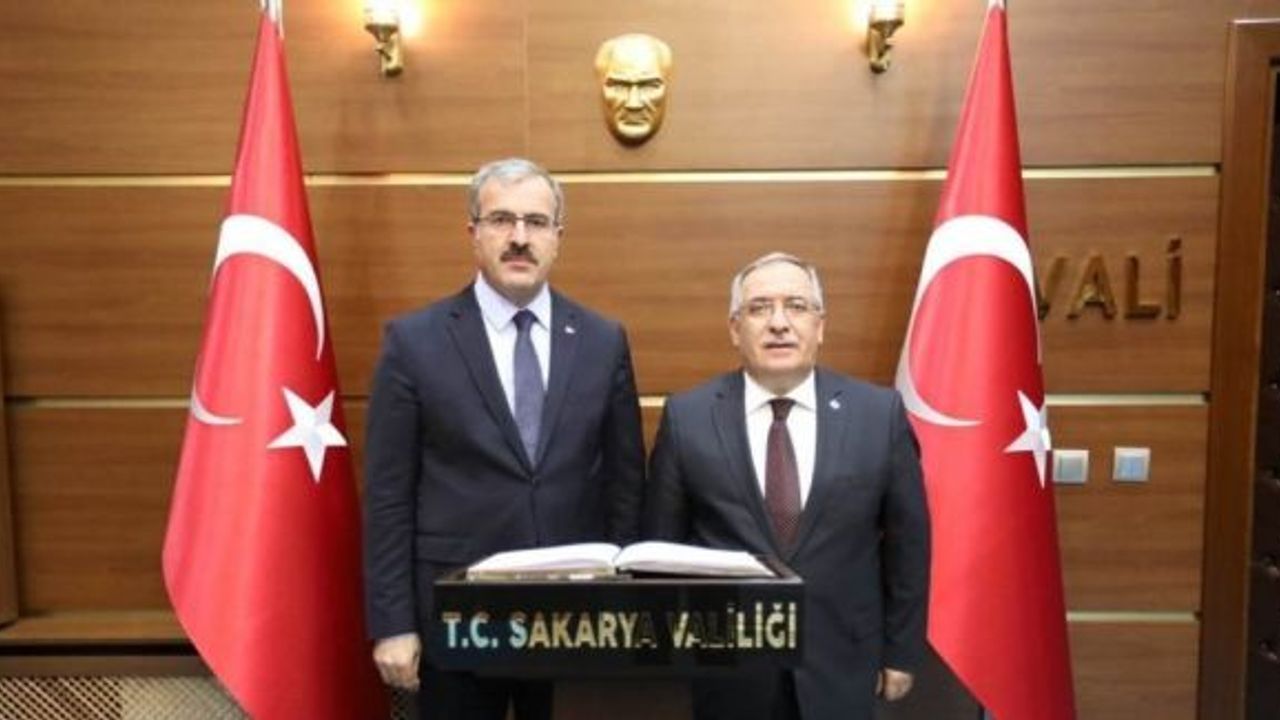 Vali Ömer Toraman’dan, Vali Ahmet Hamdi Nayir’e ziyaret