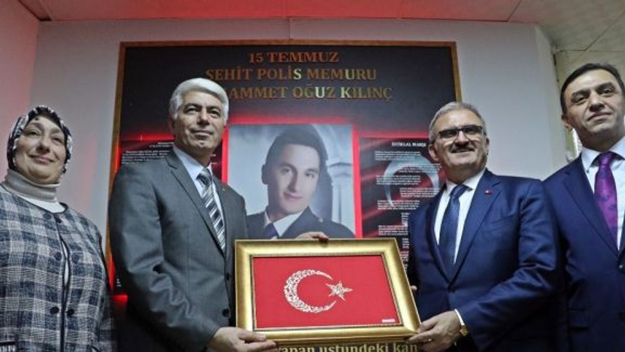 15 Temmuz şehidinin meslektaş babası yeni yıla emekli girdi