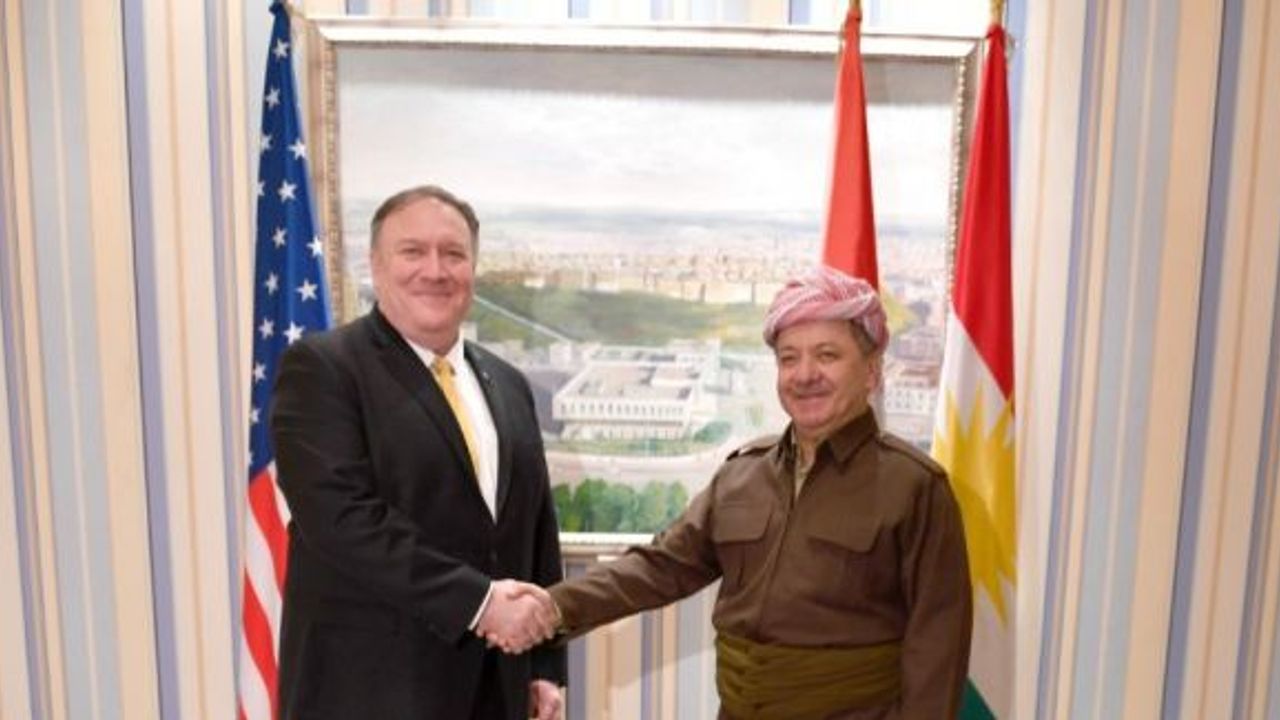 ABD Dışişleri Bakanı Pompeo, Barzani ile görüştü