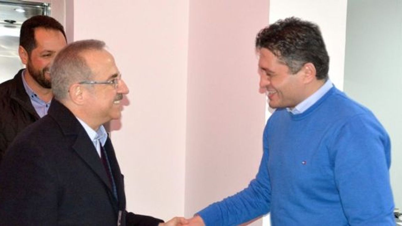 AK Partili Kerem Ali Sürekli’den Başkan Serkan Acar’a Ziyaret