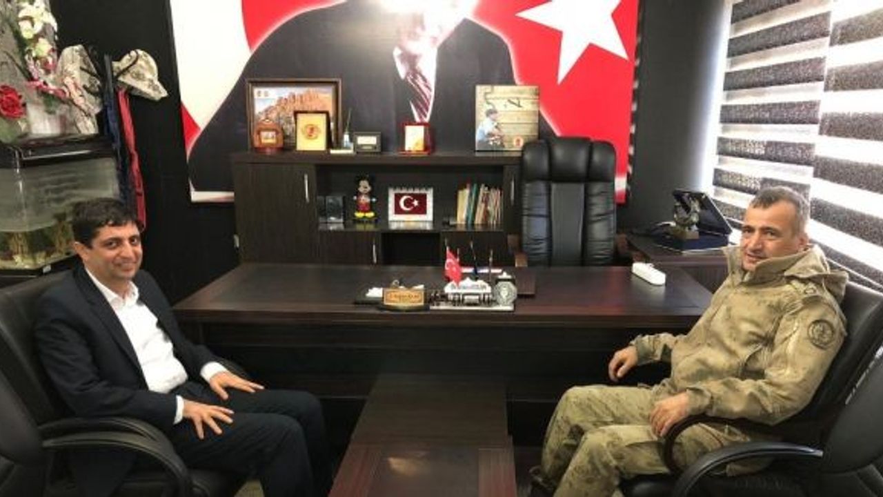 Albay Atasoy Başkan Aslan ile bir araya geldi