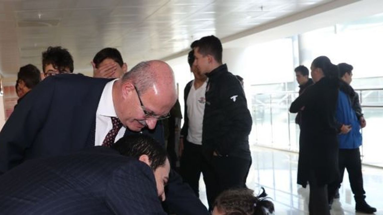 ATO Başkanı Baran’dan SERÇEV Engelsiz Mesleki ve Teknik Anadolu Lisesine ziyaret