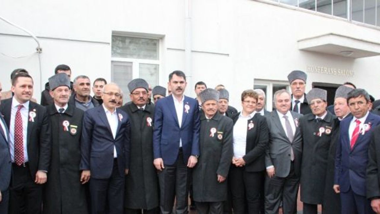 Bakan Kurum, Kazım Karabekir Paşayı anma törenine katıldı