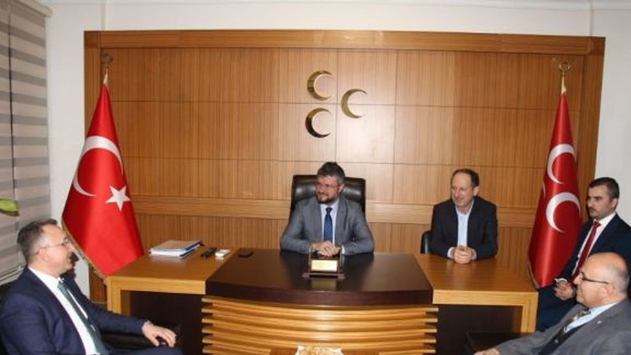 Cumhur İttifakı’nın Adayı Mutlu Işıksu MHP’yi ziyaret etti