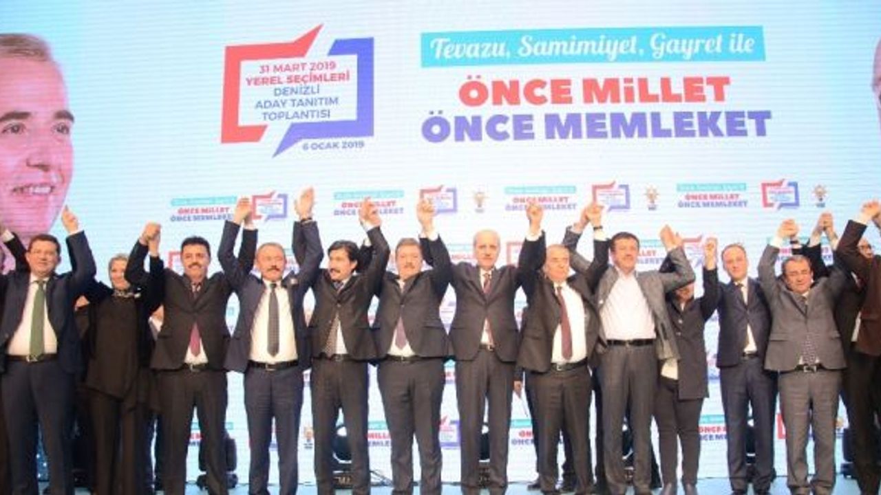 Denizli’nin AK Parti ve ‘Cumhur İttifakı’ ilçe adayları açıklandı
