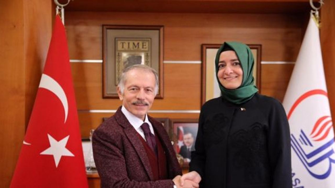 Eski Bakan Sayan Kaya’dan Başkan Aydıner’e ziyaret