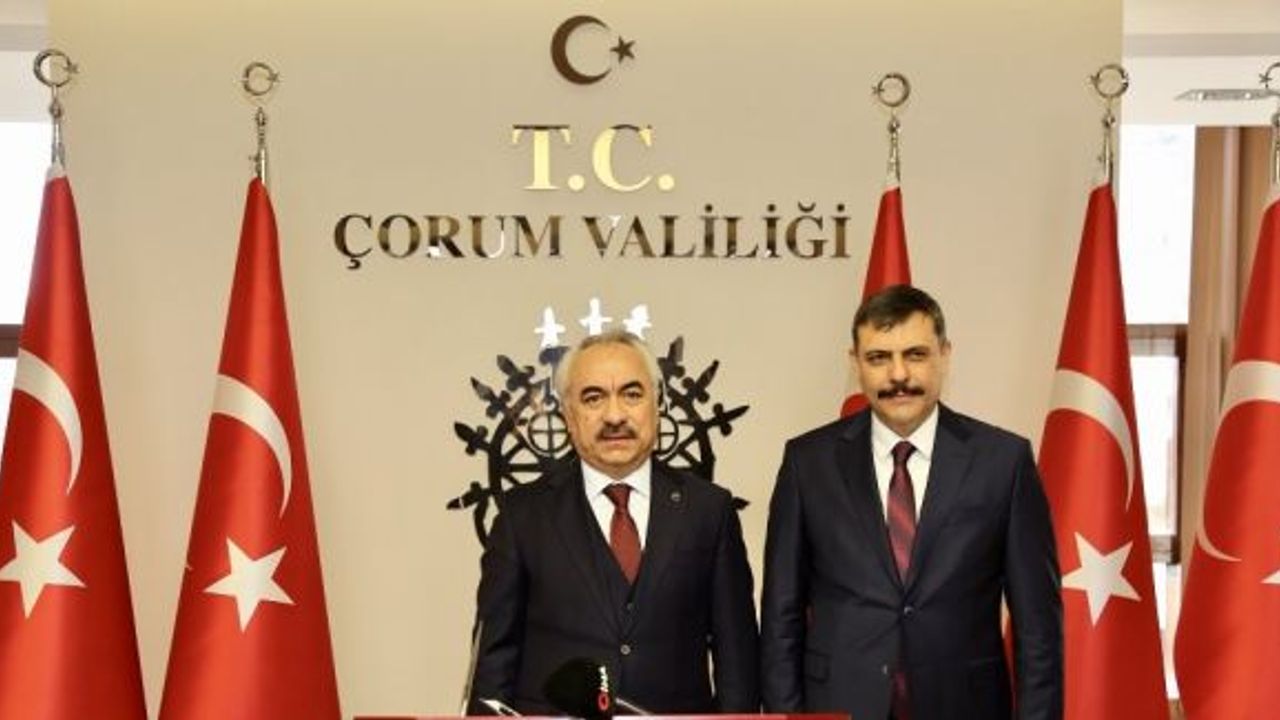 İçişleri Bakan Yardımcısı Ersoy Çorum’da