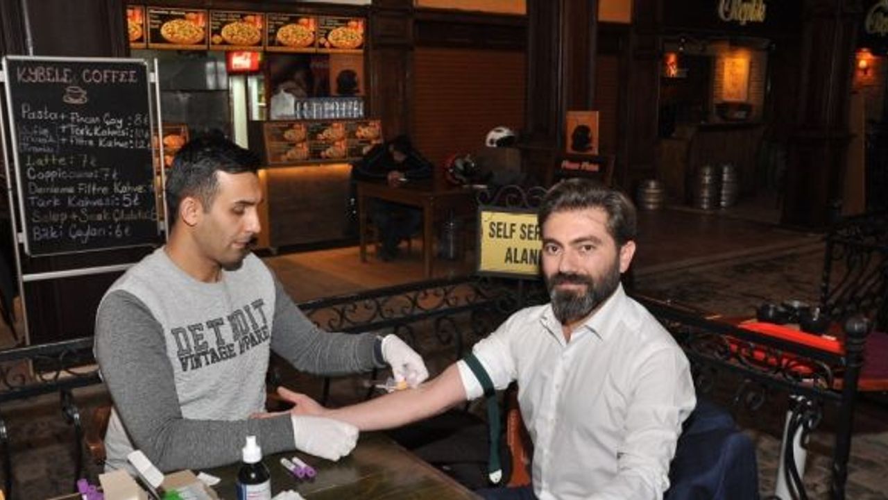 İMO Eskişehir’den Kızılay’a kök hücre için kan bağışı