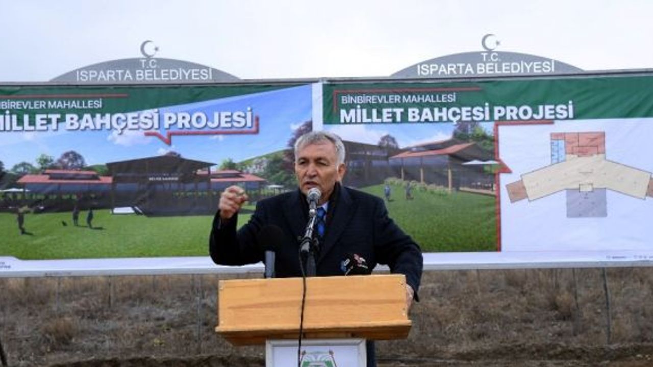 Isparta’ya Şehit Jandarma Uzman Çavuş Yunus Emre Millet Bahçesi