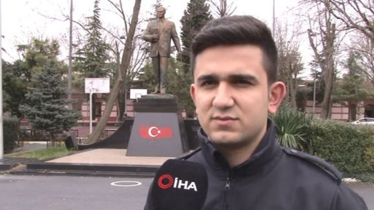 (ÖZEL) Boğulmak üzere olan genç kızı kurtaran polis, İHA’ya konuştu