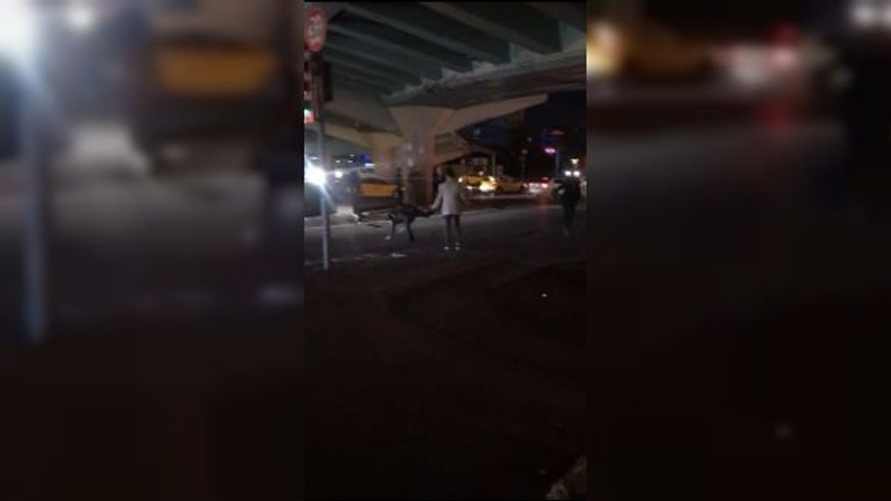 (Özel) İstanbul’da “Fight Club” filmini aratmayan kavga kamerada