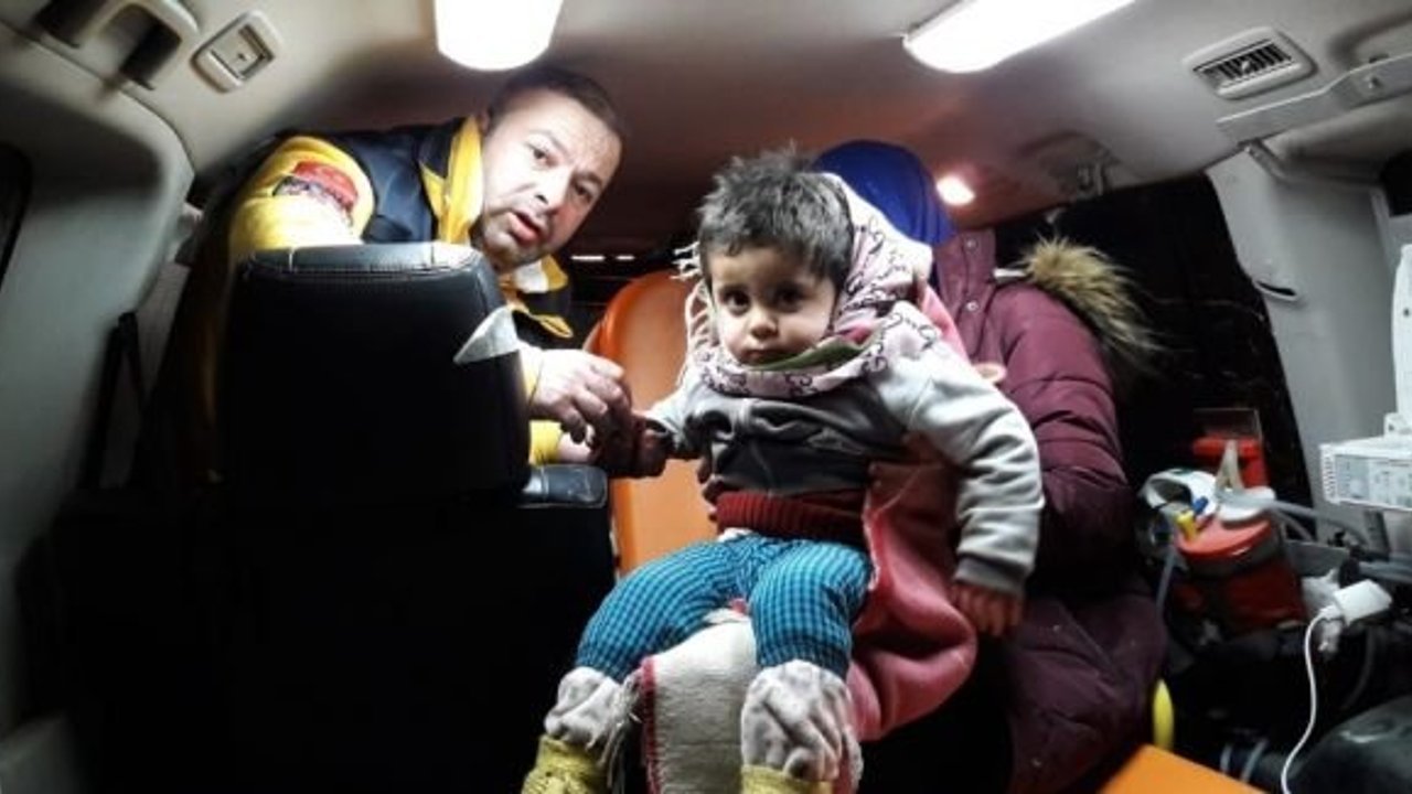 Sara nöbeti geçiren çocuğa 8 saat sonra ulaşıldı