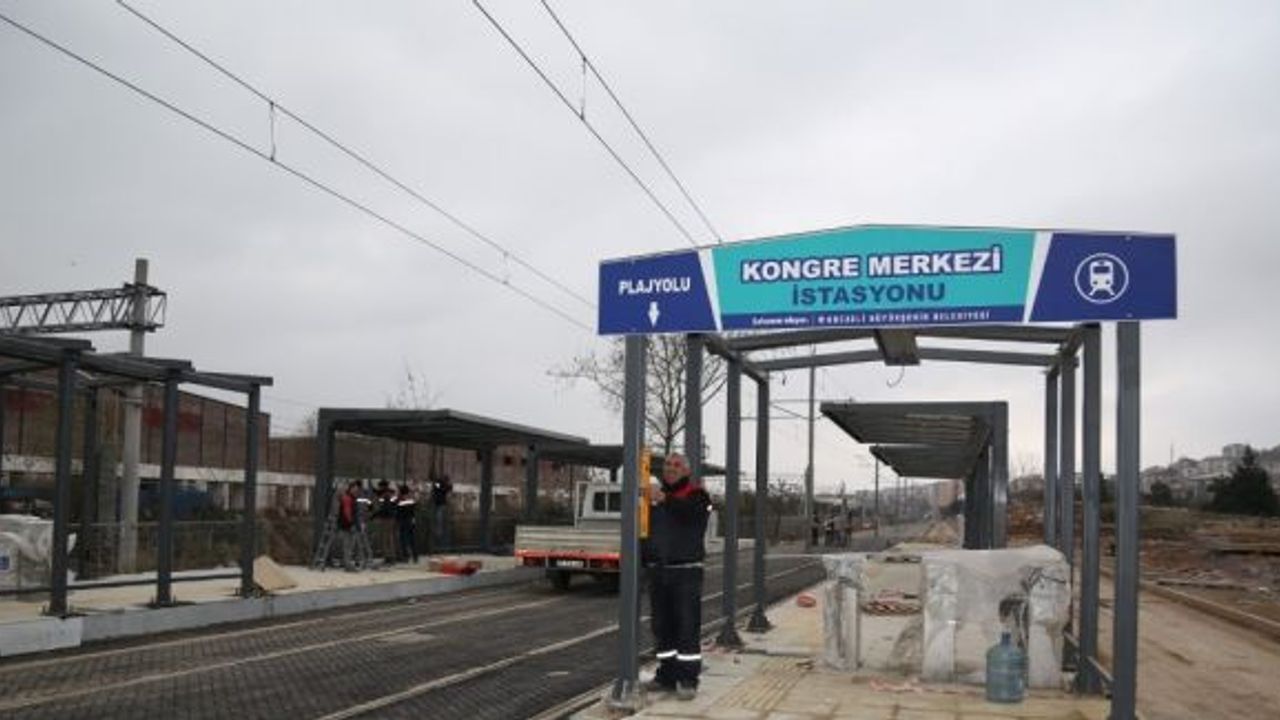 Sekapark- Plajyolu tramvay hattı 1. etabında sona doğru