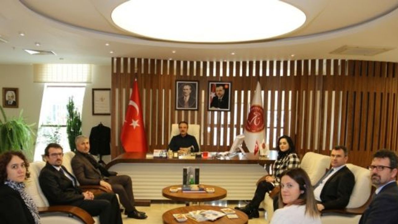 TSE Nevşehir İl Müdürü Güneş Rektör Bağlı’yı ziyaret etti