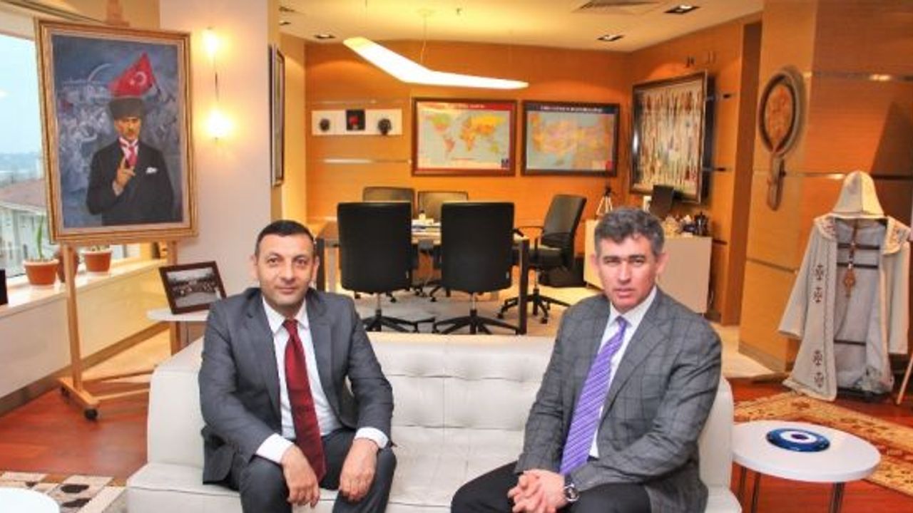 Ağrı Barosu Başkanı Aydın’dan TBB Başkanı Feyzioğlu’na ziyaret