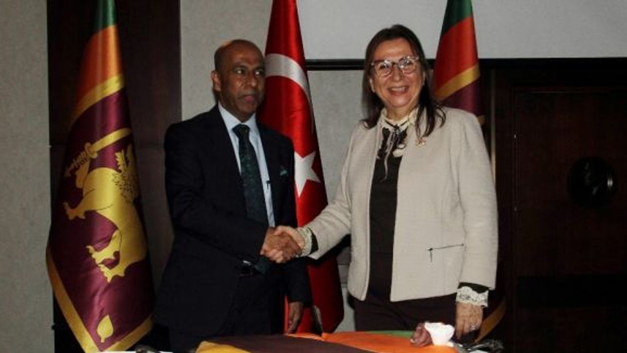 Bakan Pekcan, Sri Lanka Milli Günü resepsiyonuna katıldı