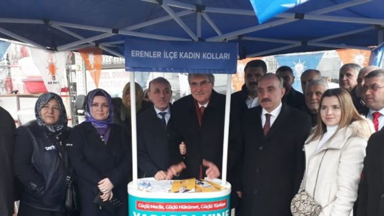 Başkan Öztürk, AK Parti Erenler İlçe Teşkilatını ziyaret etti