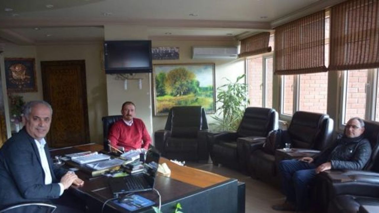 Başkan Yaman, Genel Müdür Yardımcısı Keser’le bir araya geldi