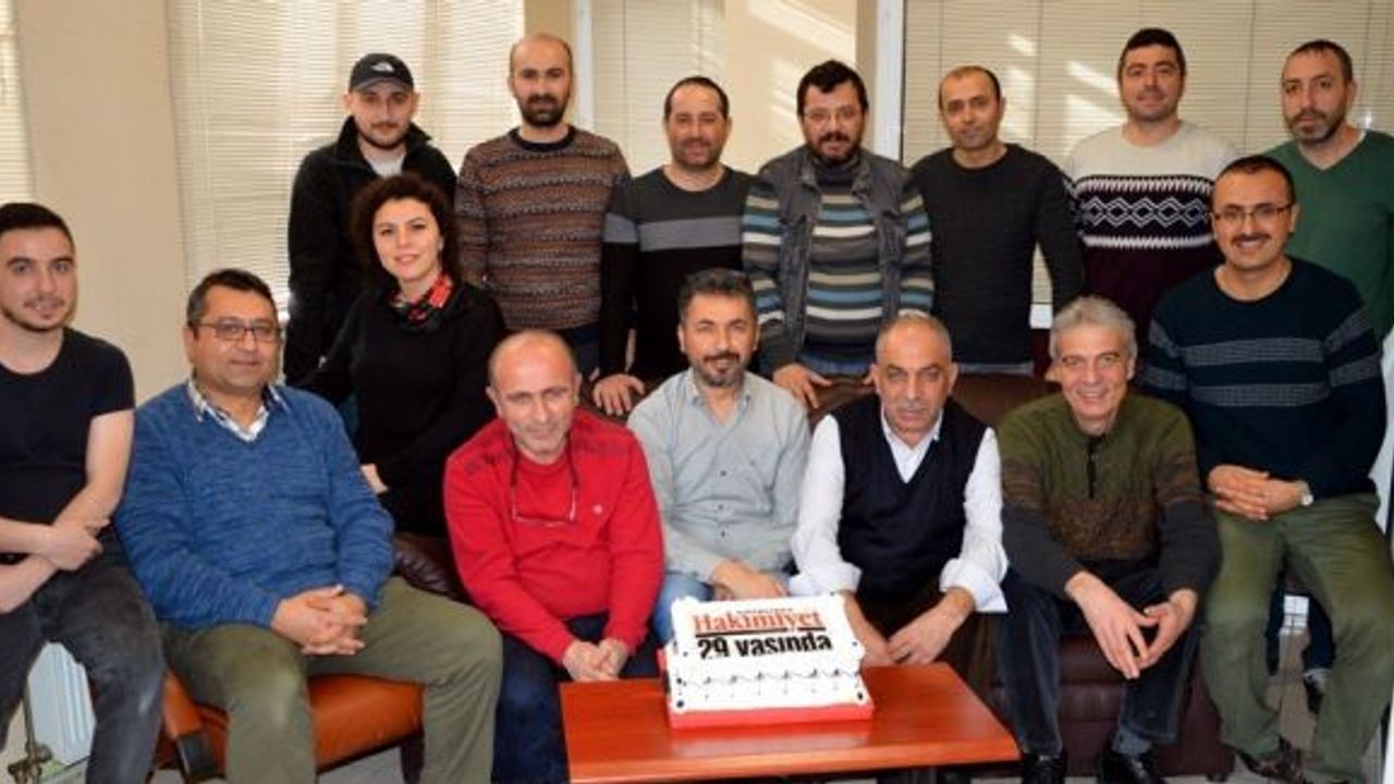 Çorum Hakimiyet Gazetesi 29. yılını okuyucularıyla kutladı