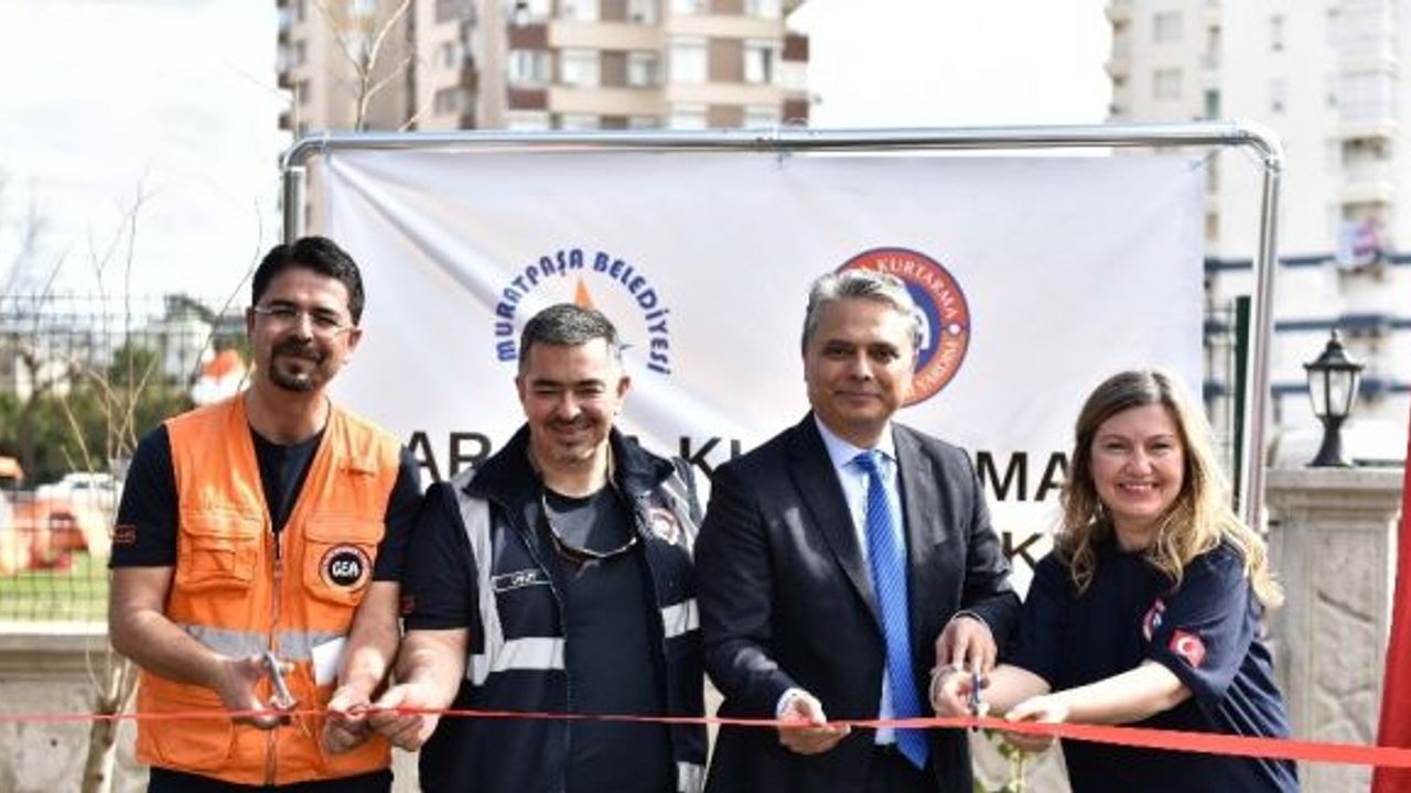 Muratpaşa’da ‘Arama-Kurtarma-Gönüllülük Merkezi’ açıldı