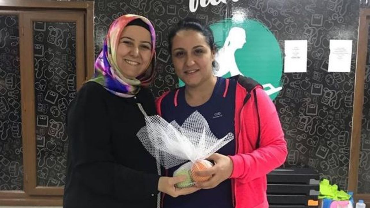 Nesrin Can spor merkezindeki kadınları ziyaret etti