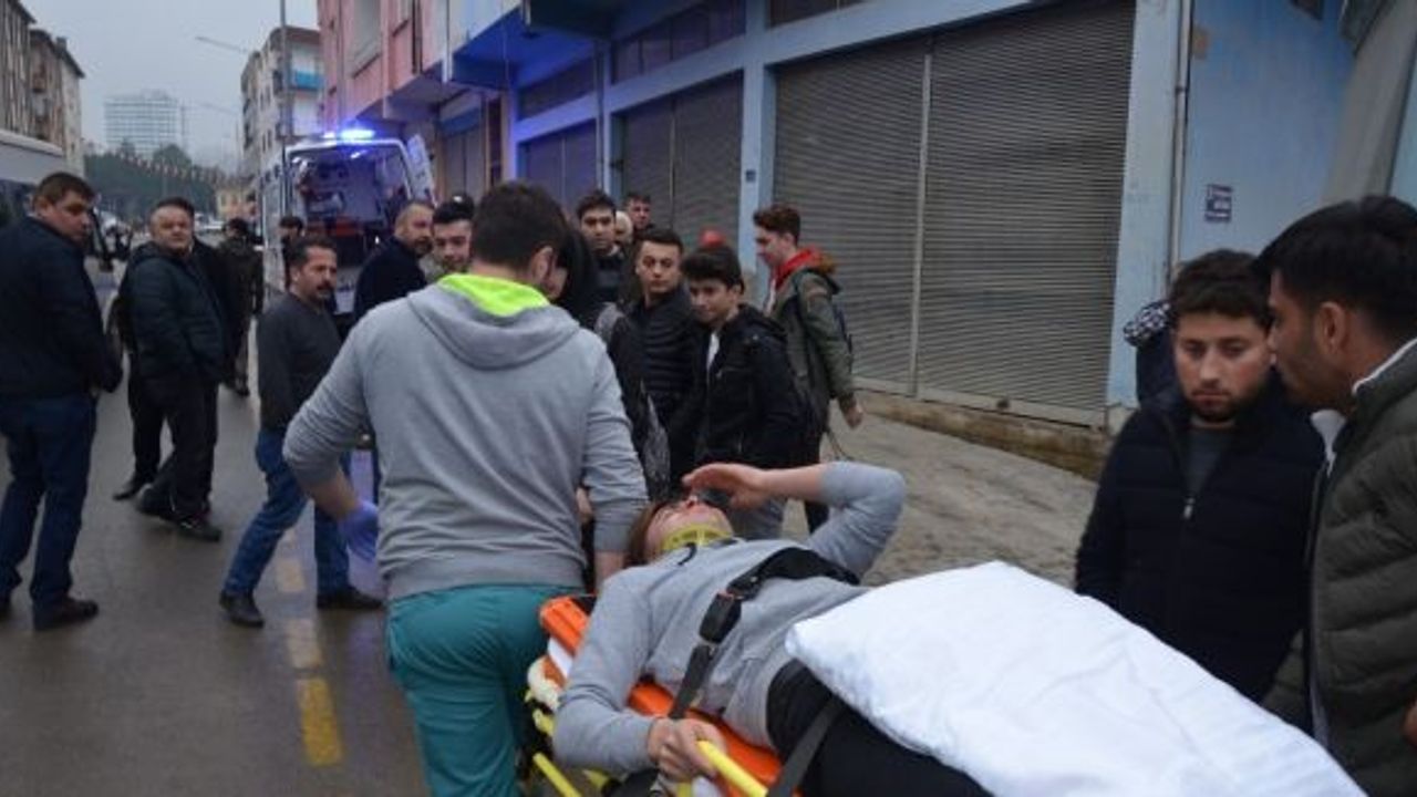 Ordu’da freni patlayan dolmuş duvara çarptı: 8 yaralı