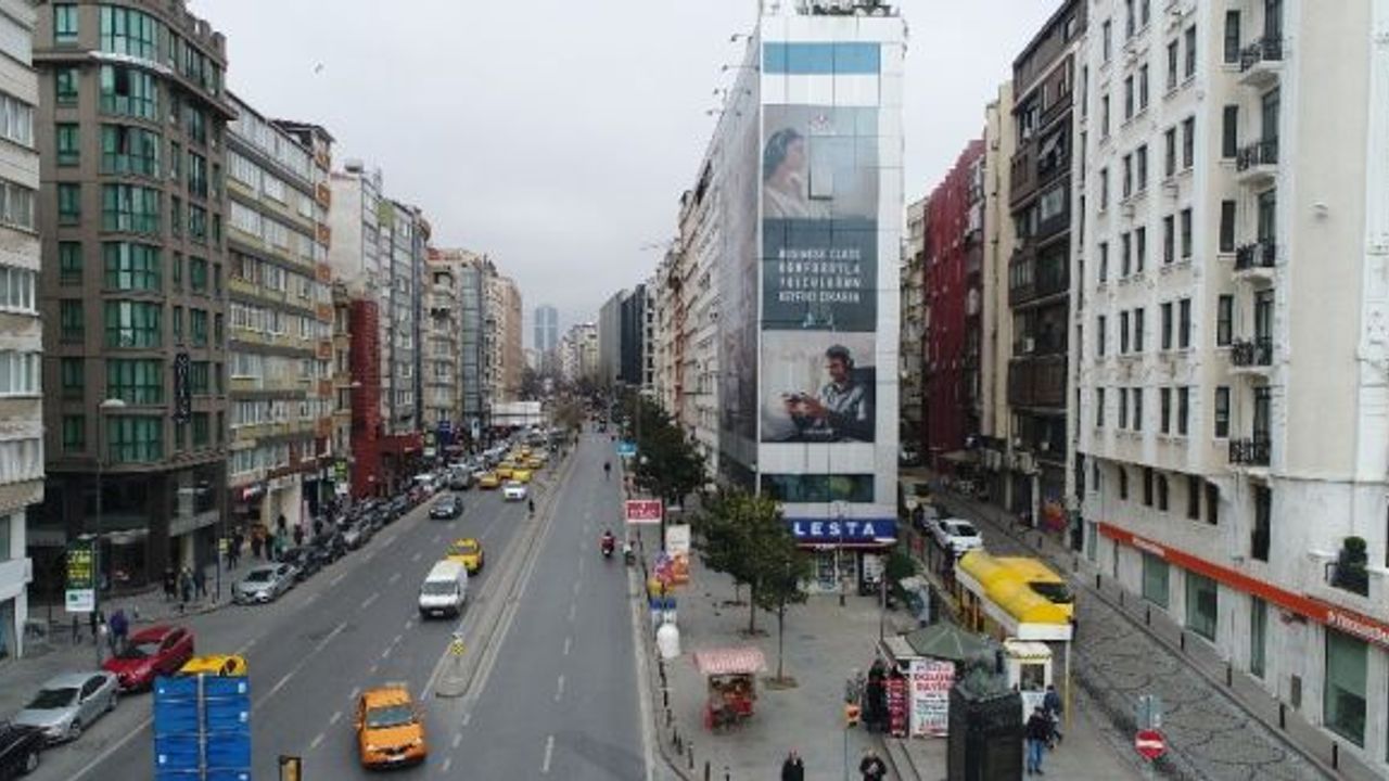 Şişli’de sit alanı ilan edilen bölge havadan görüntülendi