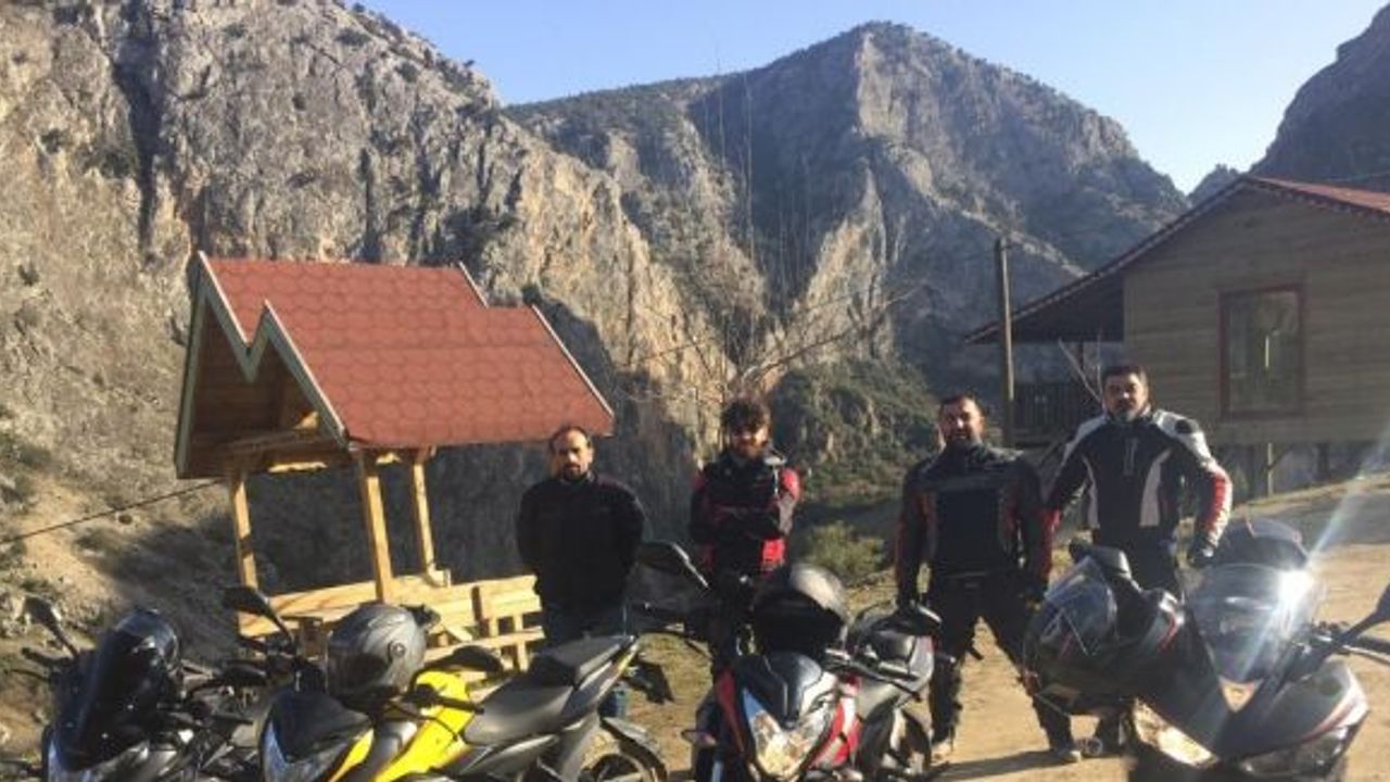 Tarihi Eğrigöz Kalesi ve İkitaş Kanyonu ilgi odağı oldu