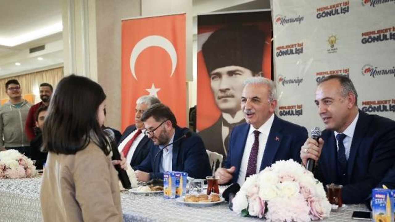 Ümraniye Belediye Başkan adayı İsmet Yıldırım, vatandaşları dinledi