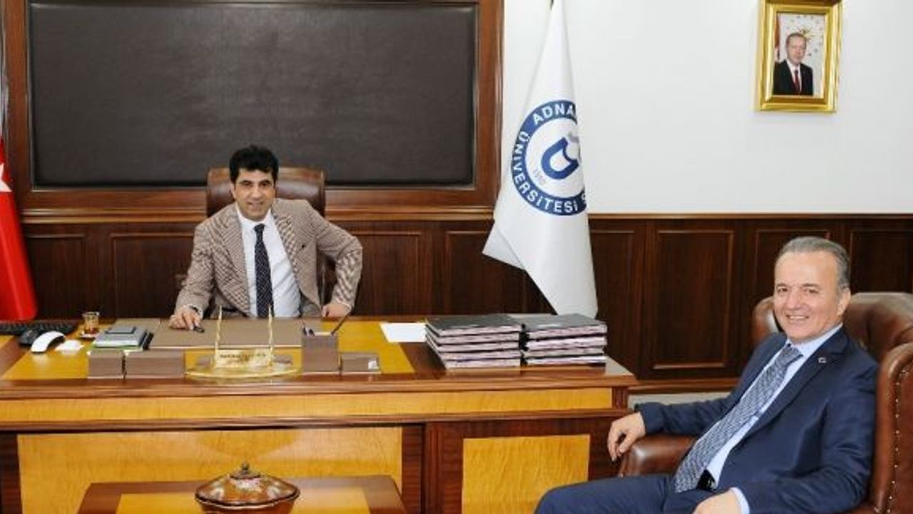 Vali Hakan Yusuf Güner’den Rektör Aldemir’e ziyaret