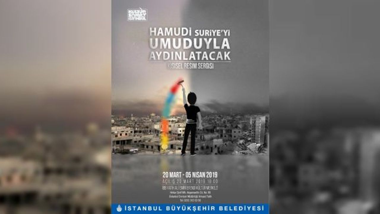 15 Yaşındaki Suriyeli Hamudi’nin Sergisi 20 Mart’ta açılıyor