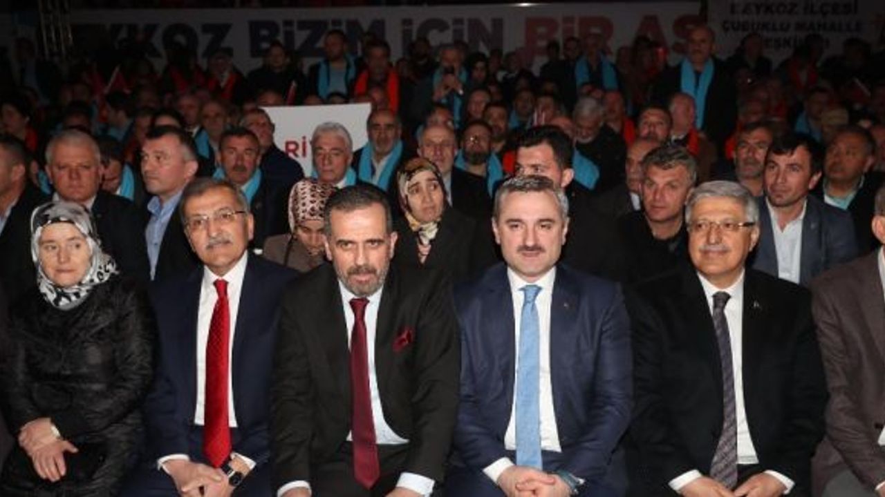 AK Parti’nin Beykoz Proje Tanıtım Toplantısı gerçekleştirildi