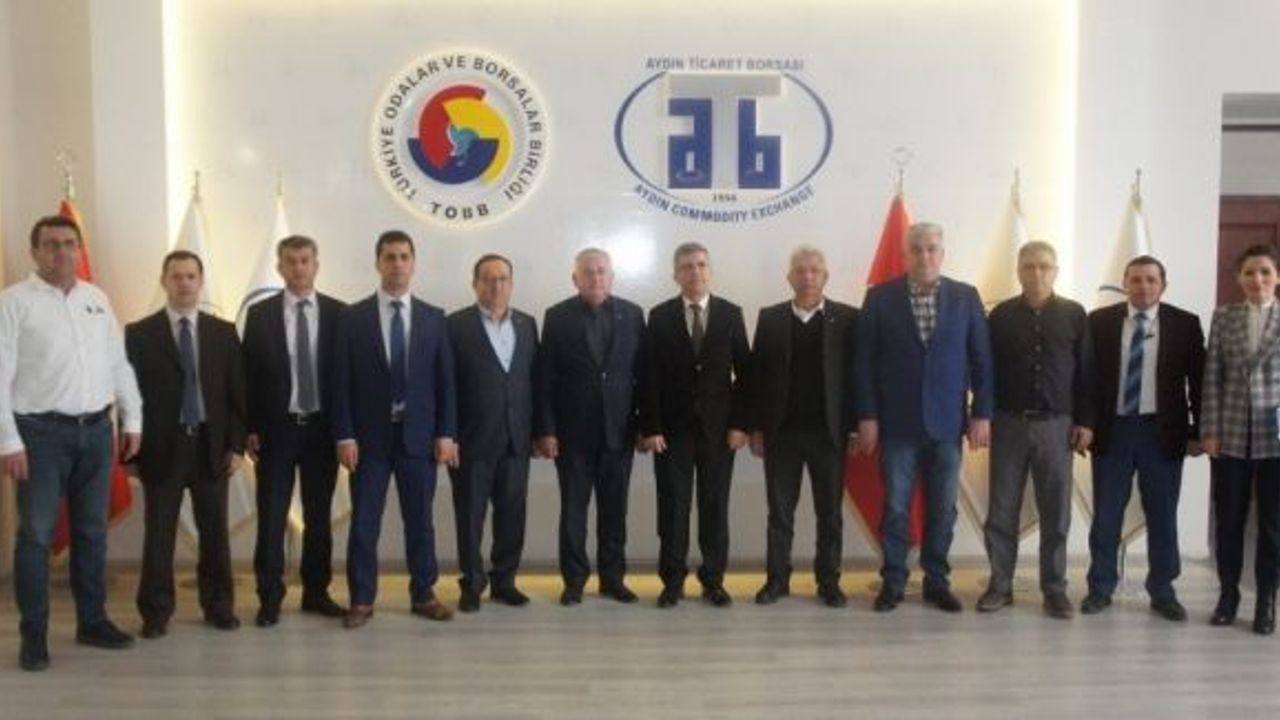 Aydın Vergi Dairesi’nden Aydın Ticaret Borsası’na ziyaret