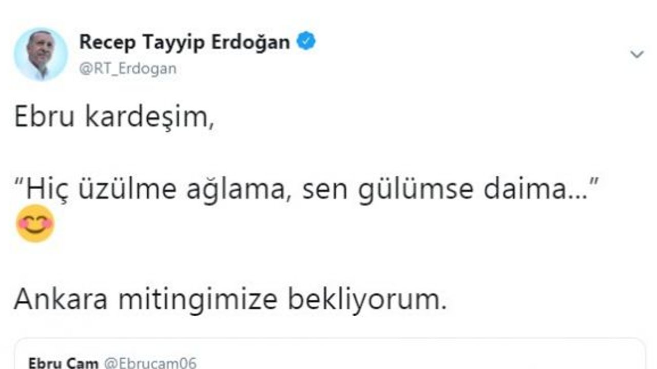 Cumhurbaşkanı Erdoğan’dan engelli basketbolcuya sosyal medyadan davet