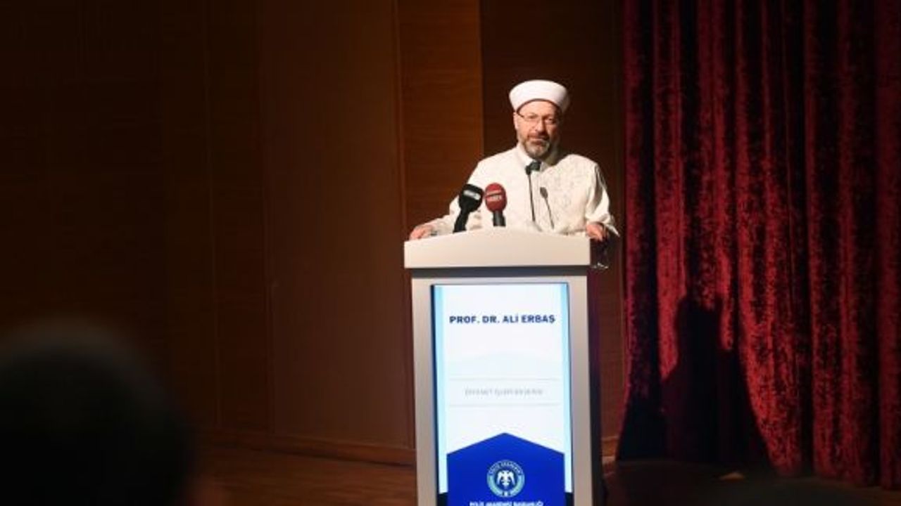 Diyanet İşleri Başkanı Prof. Dr. Erbaş: “FETÖ, sevgi ve merhamet tellallığı yaparak insanımızı aldatmaya çalışmıştır”