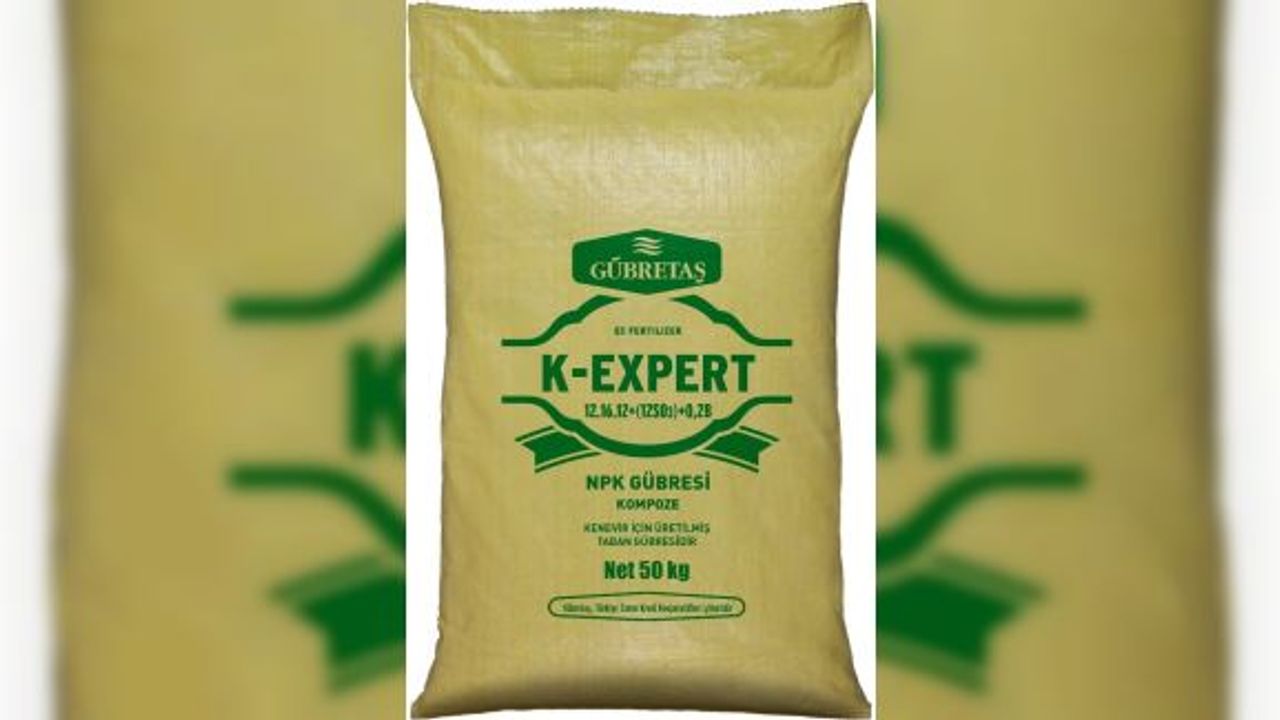 Endüstriyel kenevir tarımına özel gübre geliştirildi