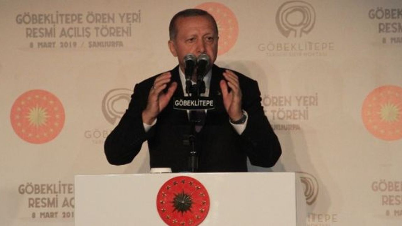 Erdoğan, Göbeklitepe Ören Yeri’nin açılışını yaptı