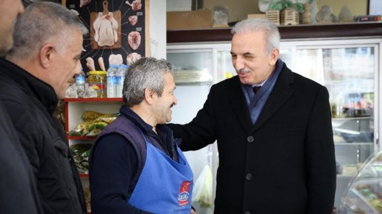 İsmet Yıldırım, gündüz esnafı ziyaret etti, akşam Sivaslılarla buluştu