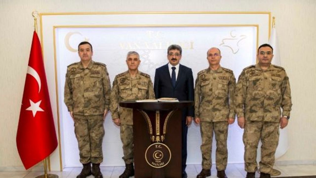 Jandarma Genel Komutanı Orgeneral Arif Çetin Van’da